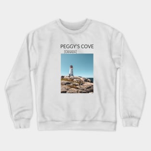 Peggy's Cove Lighthouse Nova Scotia Canada Souvenir Gift for Canadian T-shirt Apparel Mug Notebook Tote Pillow Sticker Magnet Crewneck Sweatshirt